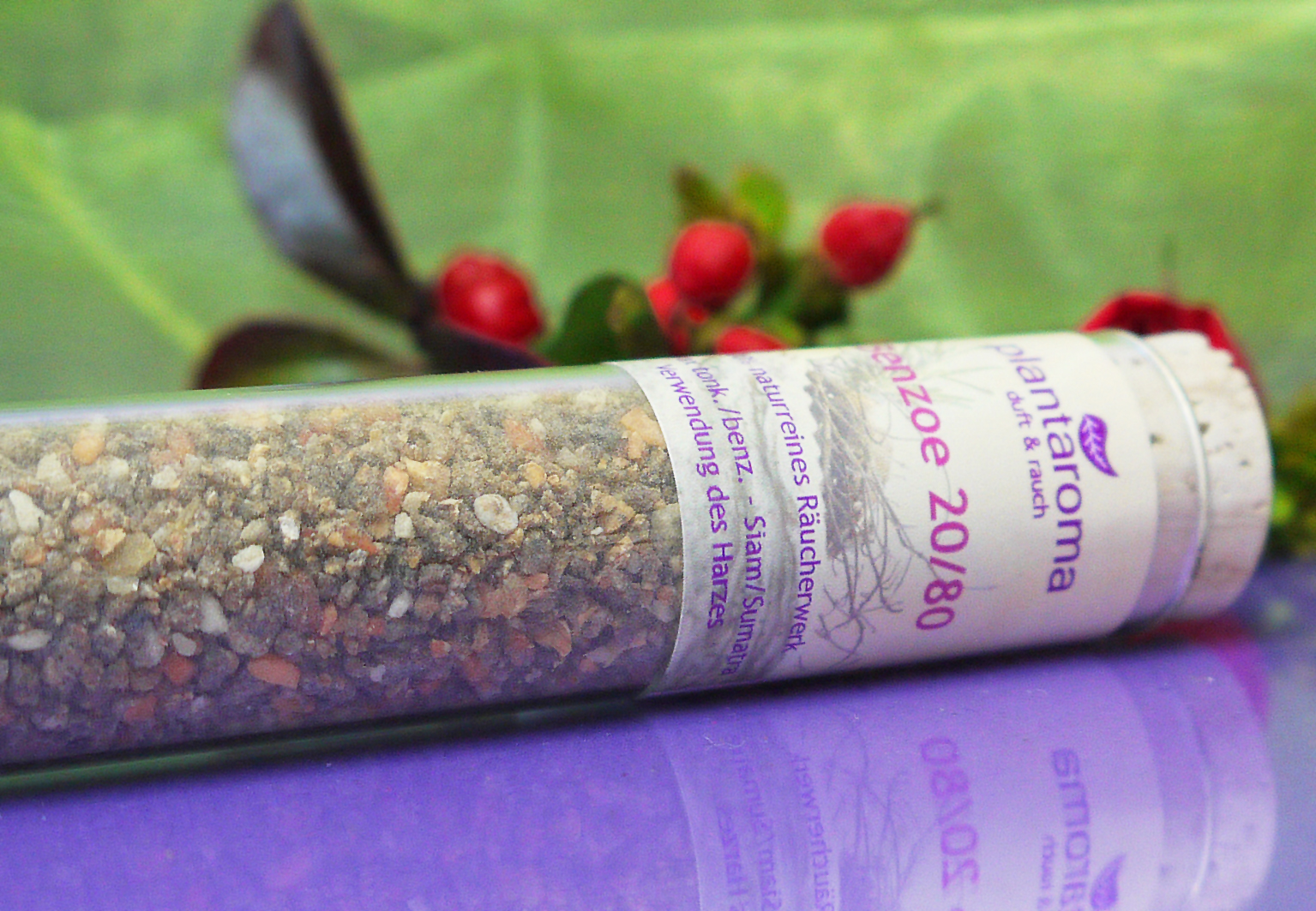 Benzoe Sumatra Mandeln/Granen-20/80, 100 % naturreines Räucherwerk