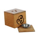 Räucherkegelhalter Erde