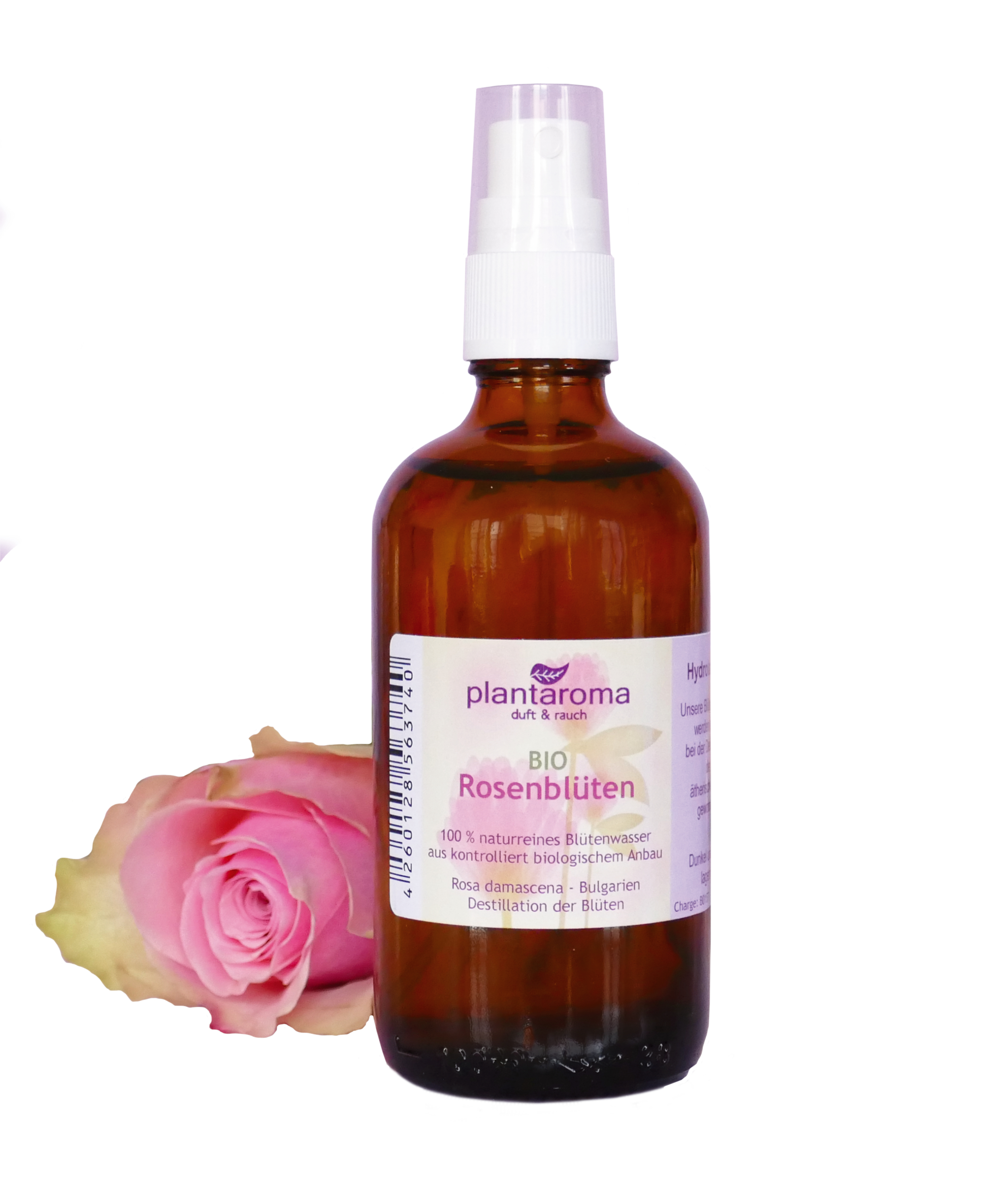 Rosenblüten Bio, Hydrolat, 100 % naturreines Bl