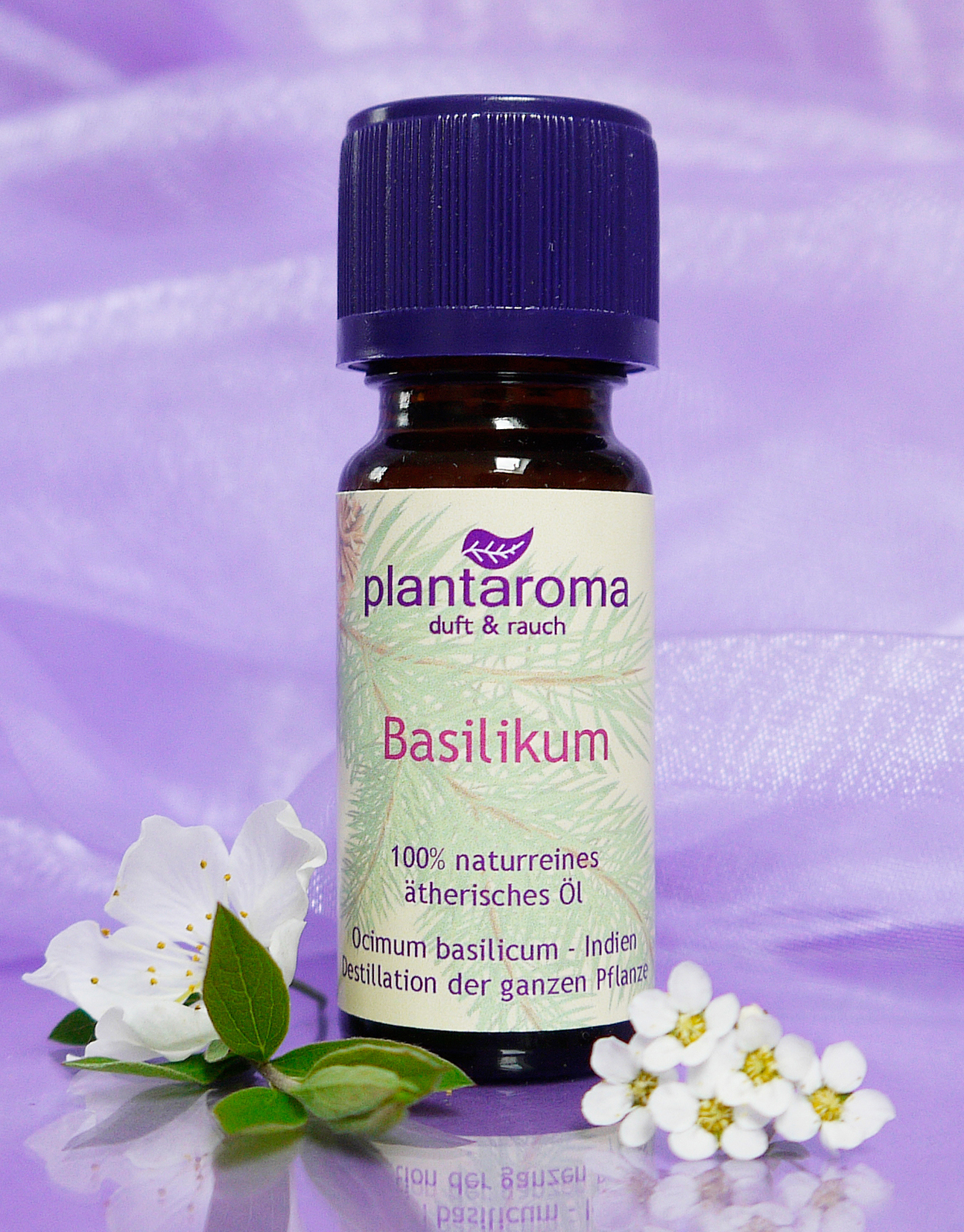 Basilikum, 100 % naturreines ätherisches Öl