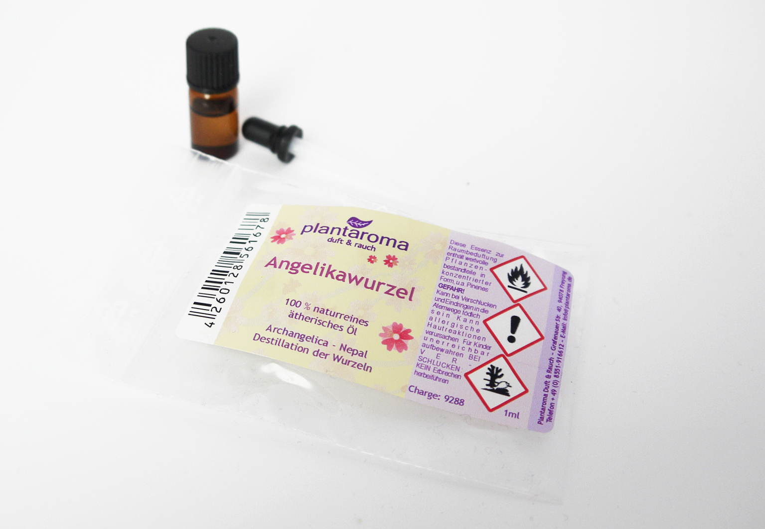 Angelikawurzel, 100 % naturreines ätherisches Öl