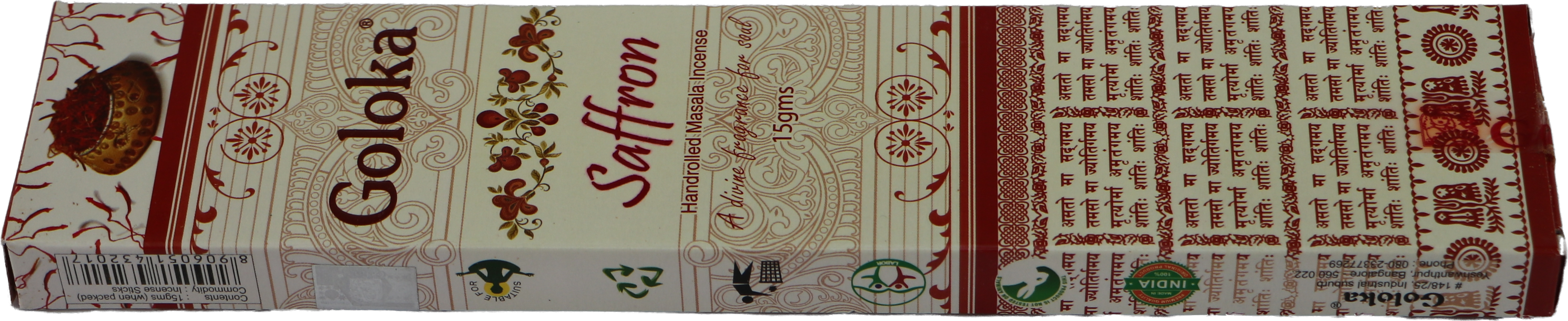 Goloka Saffron - Räucherstäbchen