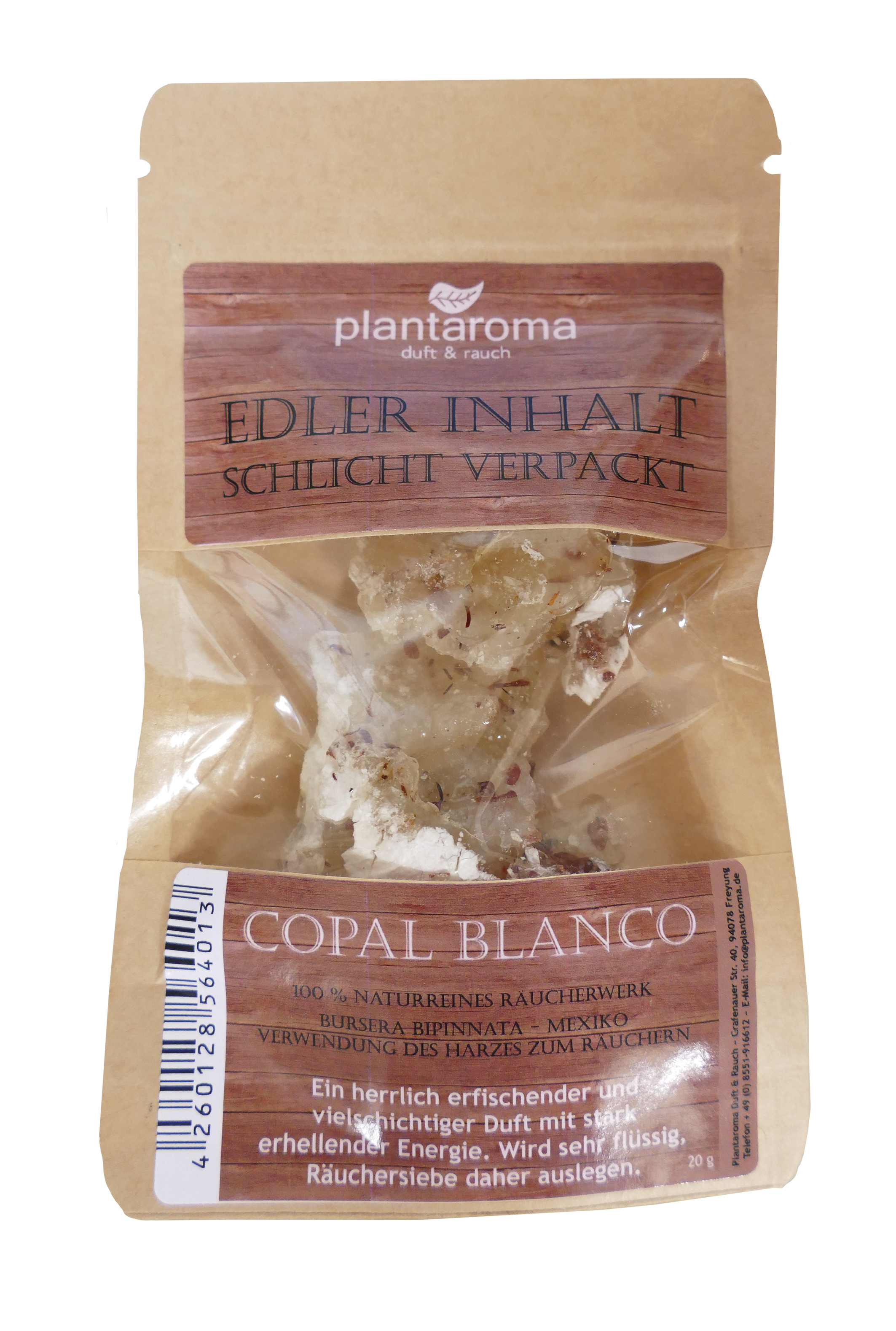 Copal Blanco, Edle Sorten