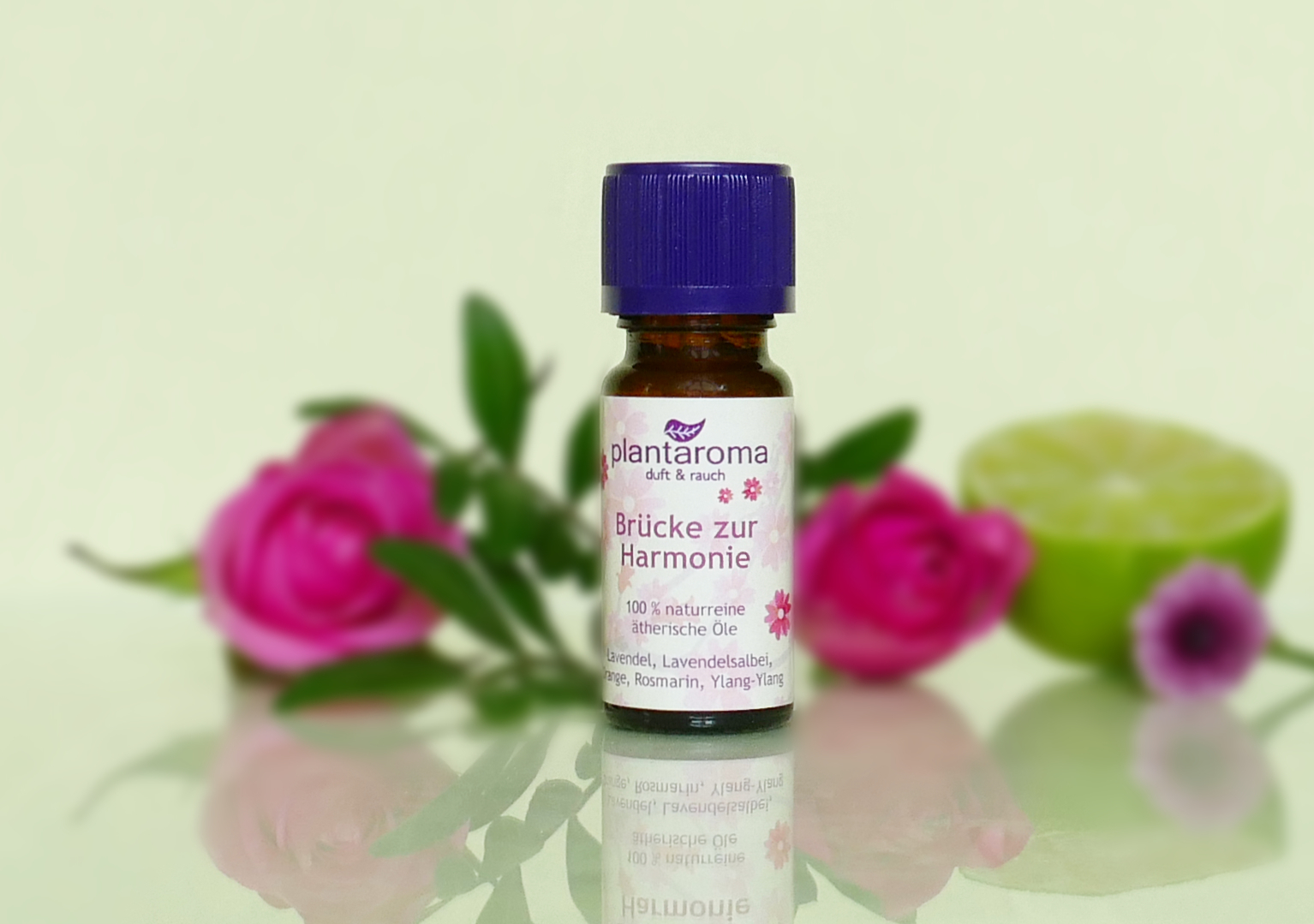 Brücke zur Harmonie, Düfte für die Seele, 100 % naturreine ätherische Öle