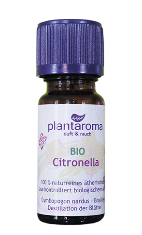Citronella BIO, 100 % naturreines ätherisches Öl