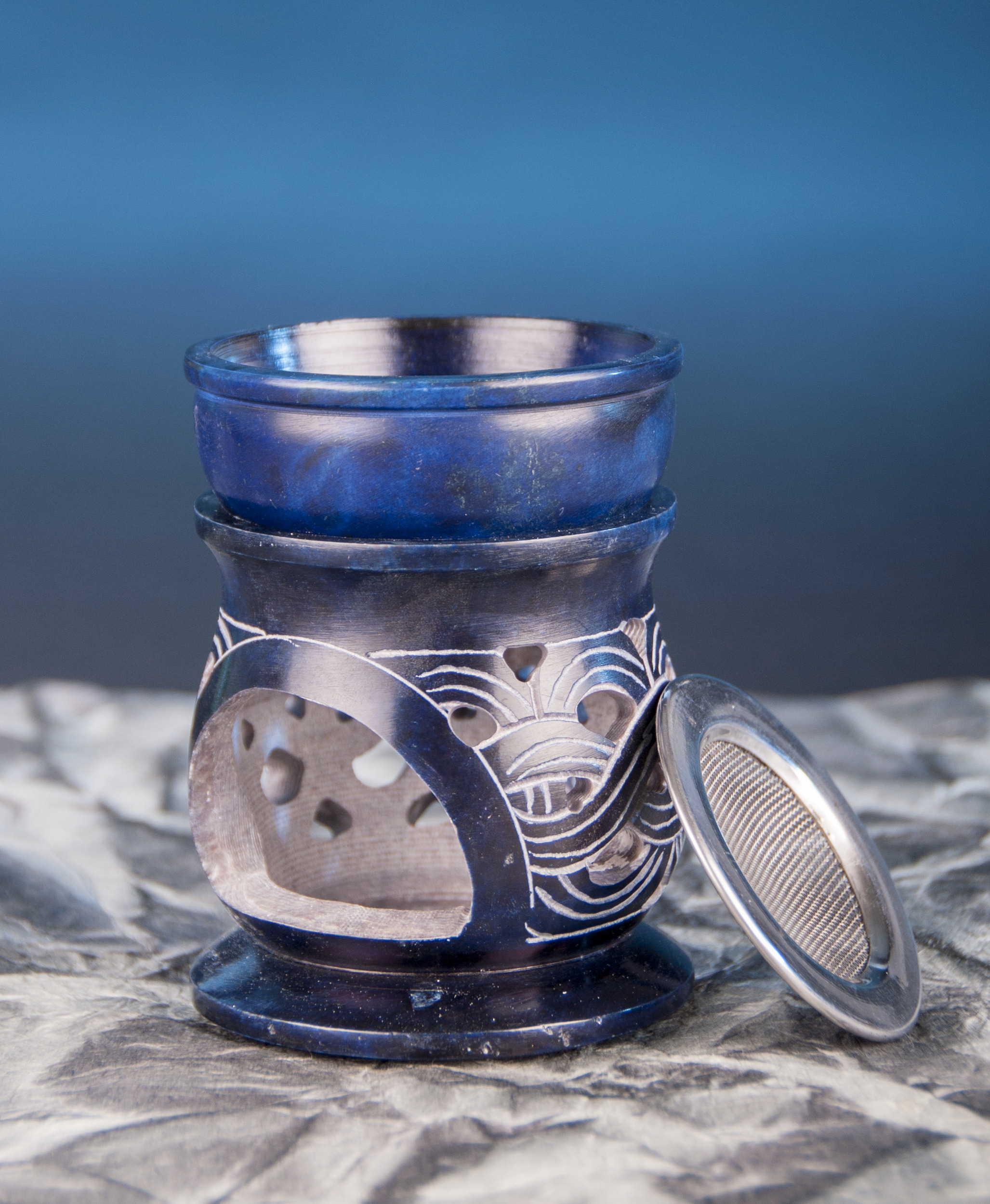 Keltischer Knoten, Aromalampe & Räucherstövchen