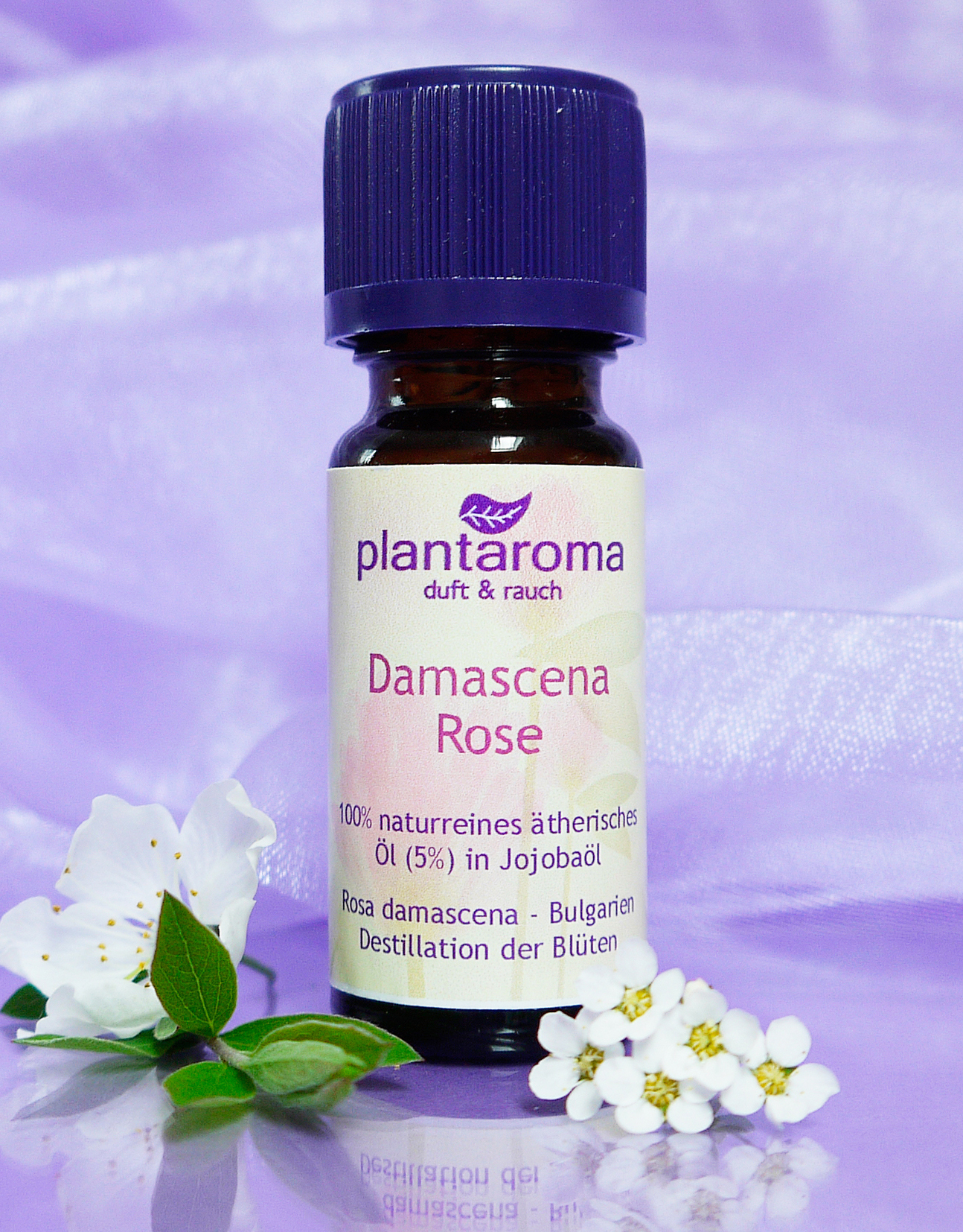 Damascena Rose in 100 % naturreinem Jojobaöl