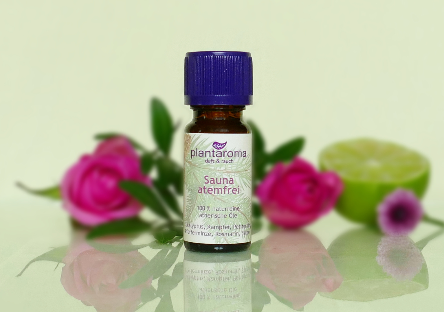 Sauna atemfrei, 100 % naturreine ätherische Öle