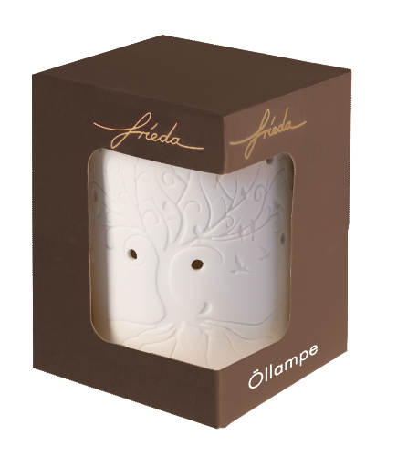 Lebensbaum, Aromalampe - Keramik