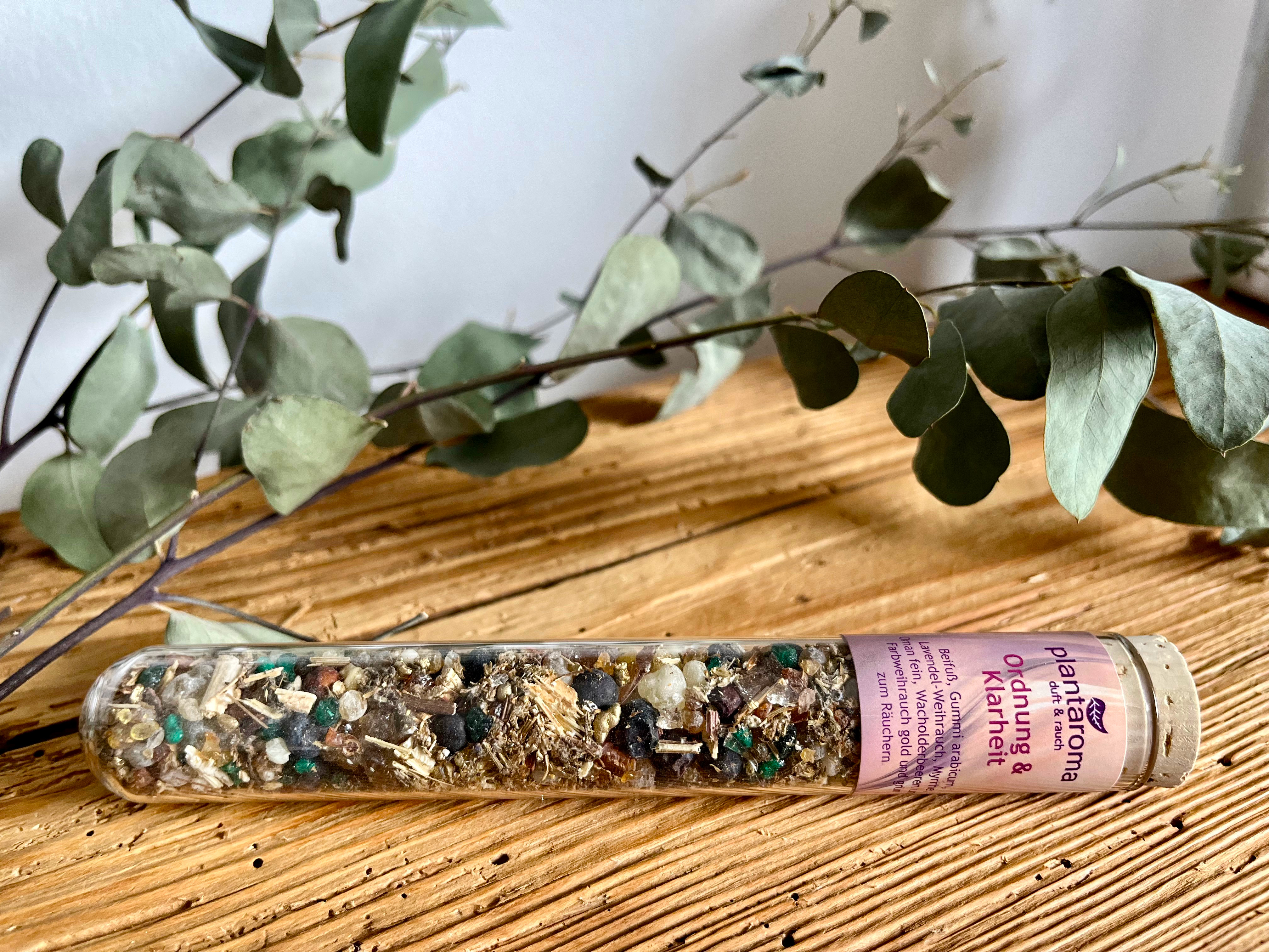 Ordnung & Klarheit, 100 % naturreines Räucherwerk