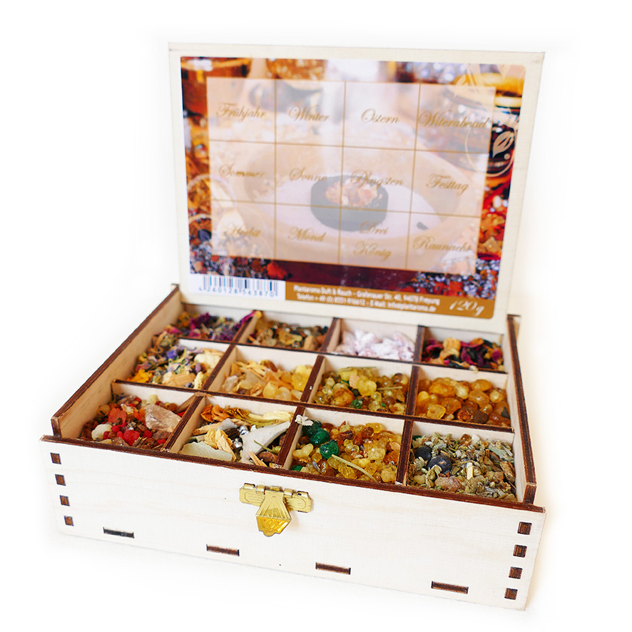 Räuchern im Jahreskreis, 100 % naturreine Räucherwaren